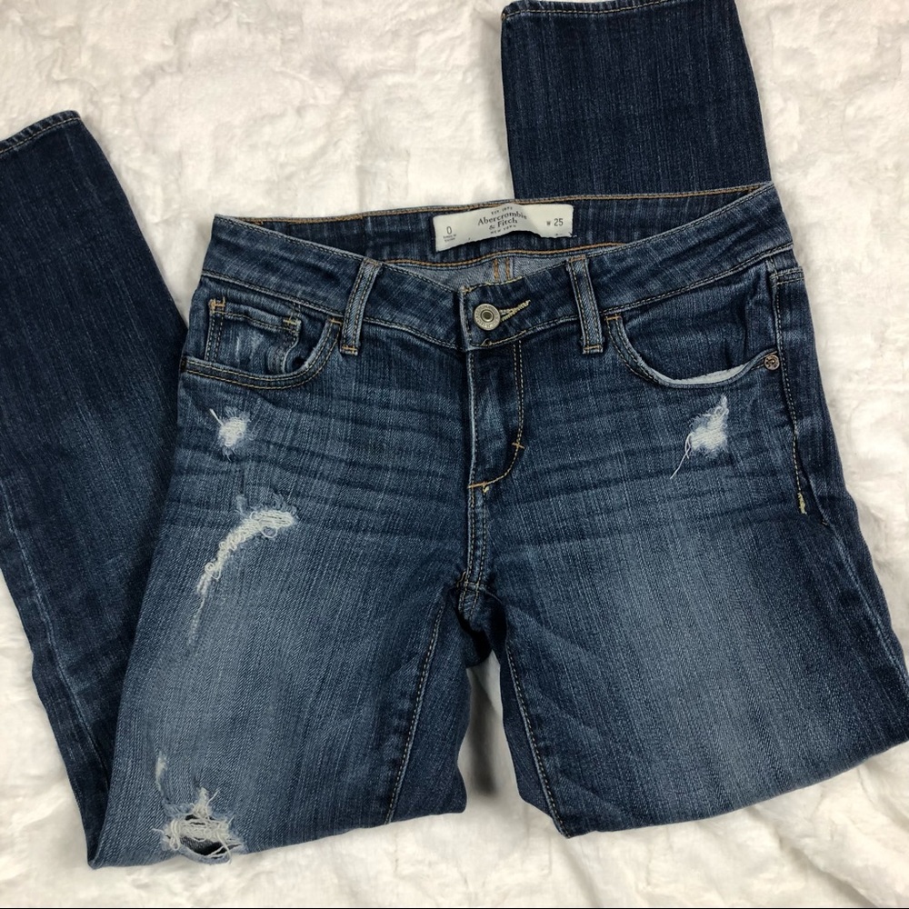 Abercrombie & Fitch Blue Jeans waist 25 - Picture 7 of 16